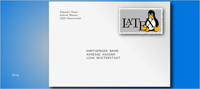 Briefumschlag Bedrucken Vorlage Wunderbar Briefumschlag Drucken Mit Latex Latex 2017