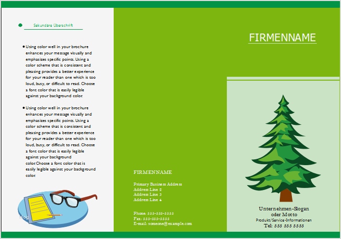 Broschüre Vorlage Download Großartig Anpassbare Broschüre Vorlagen Kostenloser Download