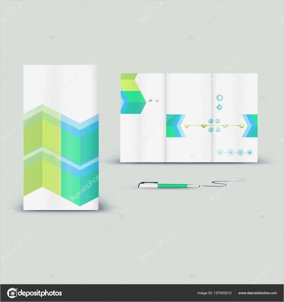 Broschüre Vorlage Download Hübsch Broschüre Förderung Vorlage — Stockvektor © Wildrabbit