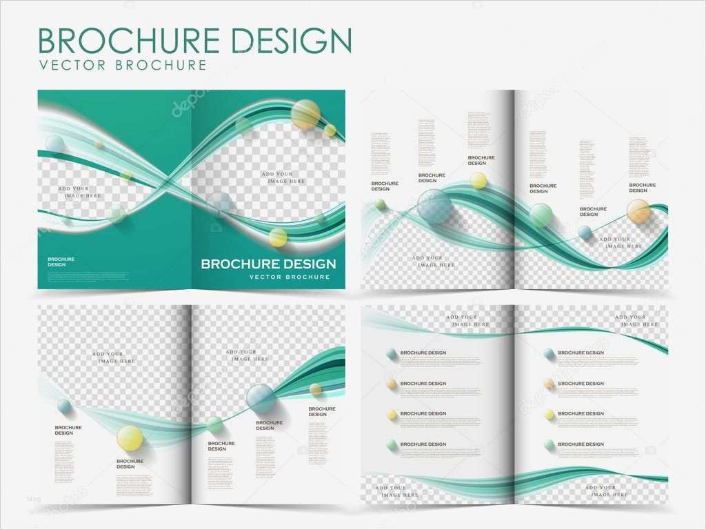 Broschüre Vorlage Download Luxus Vektor Broschüre Layout Design Vorlage — Stockvektor