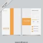 Broschüre Vorlage Download Schönste Broschüre Vorlage Mit orangefarbenen Streifen