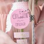 Brunch Gutschein Vorlage Erstaunlich Idee Zum Muttertag Brunch Einladung In Der Flasche