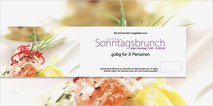 Brunch Gutschein Vorlage Inspiration Tiziano Schlosslounge Gutscheine