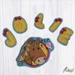 Buchstaben Zum Aufnähen Vorlagen Elegant Buchstaben Zum Aufnähen Pferd