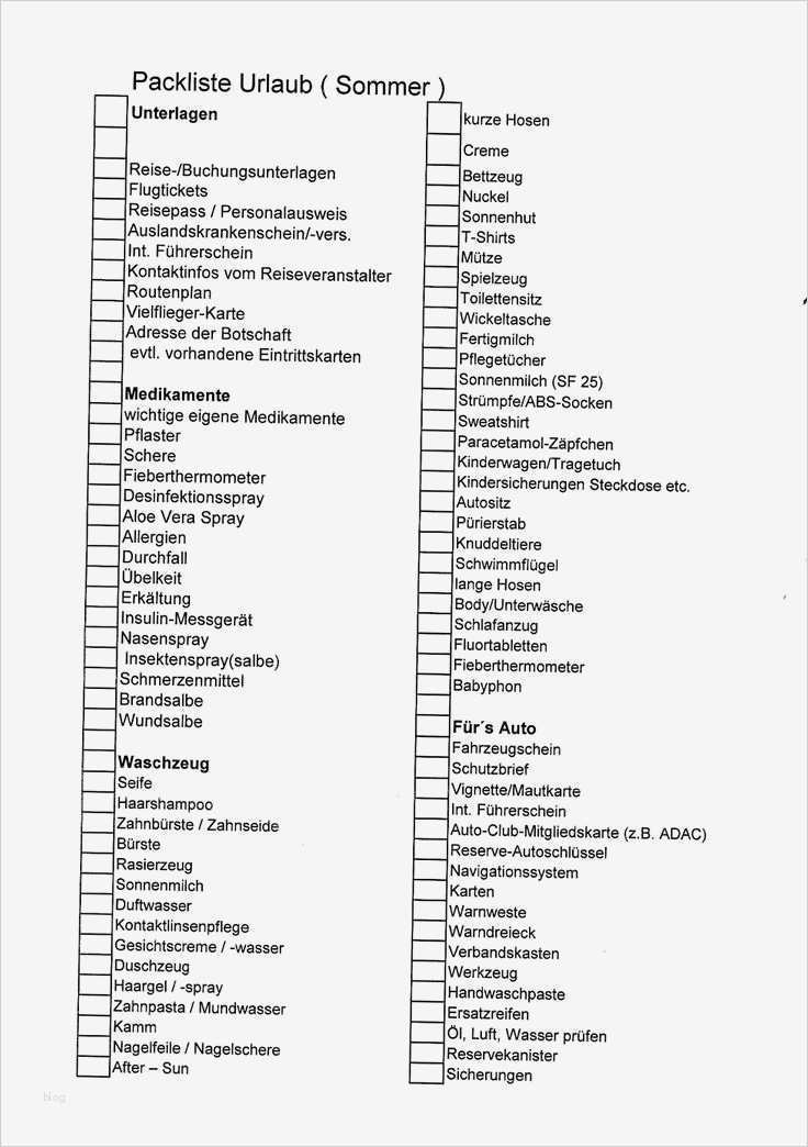 Buchung Ferienwohnung Vorlage Best Of Die Besten 17 Ideen Zu Packliste Auf Pinterest