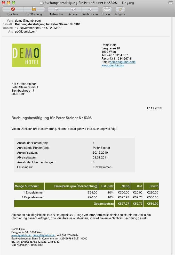 Buchung Ferienwohnung Vorlage Beste Mehr Buchungen Durch Individuelle Massenmails