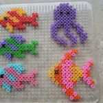 Bügelperlen Untersetzer Vorlagen Cool Fische Aus Bügelperlen Hama Perler Beads