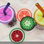 Bügelperlen Untersetzer Vorlagen Erstaunlich Jetzt Wird S Bunt