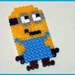 Bügelperlen Untersetzer Vorlagen Süß Minion Antetanni Bastelt Anleitung