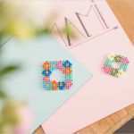 Bügelperlen Vorlage Selber Machen Erstaunlich Bügelperlen Blumen Karte Selber Basteln