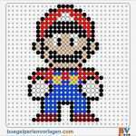 Bügelperlen Vorlagen 3d Luxus Bügelperlen Vorlage Anleitung 1 Super Mario Bros