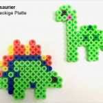 Bügelperlen Vorlagen Dino Beste Dinos Hama Perler Beads Bügelperlen