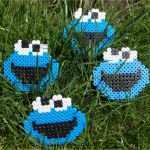 Bügelperlen Vorlagen Dino Erstaunlich Farbenfrohe Kinkerlitzchen Krümelmonster Geburtstag