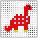 Bügelperlen Vorlagen Dino Gut Les 199 Meilleures Images à Propos De Dinosaures En Classe