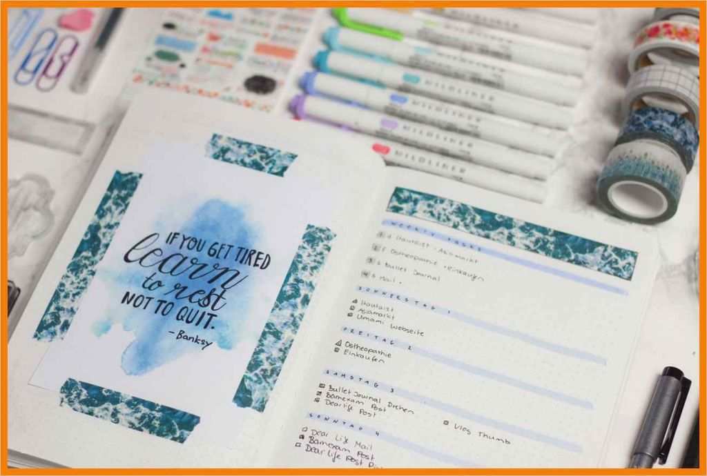 Bullet Journal Vorlagen Deutsch Schön 7 Bullet Journal Deutsch