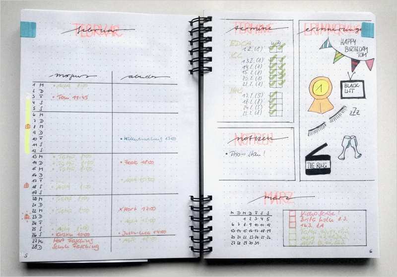 Bullet Journal Vorlagen Deutsch Schön Das Bullet Journal Was ist Das Wie Funktioniert Es