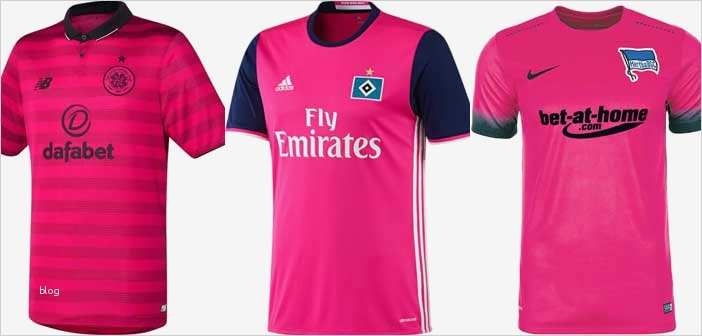 Bundesliga Vorlagen 17 18 Genial Pretty In Pink Diese Fußball Trikots Schockieren