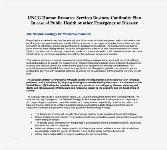 Business Continuity Plan Vorlage Elegant Beste Business Continuity Vorlagen Zeitgenössisch Bilder