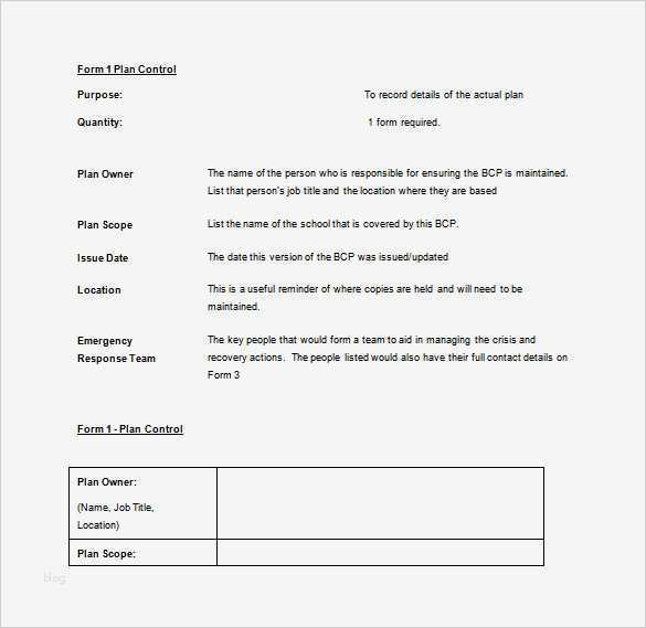 Business Continuity Plan Vorlage Süß Beste Business Continuity Vorlagen Zeitgenössisch Bilder
