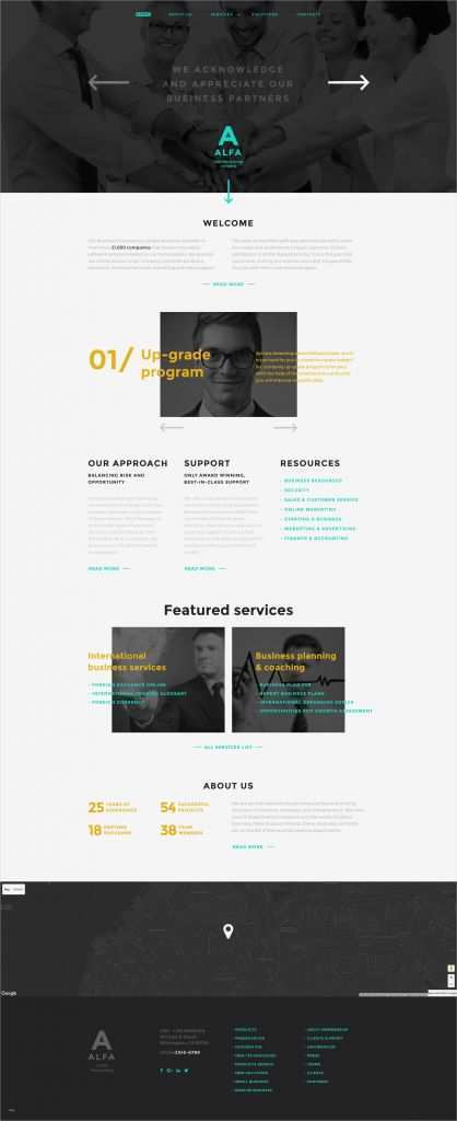 Business Homepage Vorlagen Beste Website Vorlage Für Business Und Dienstleistungen