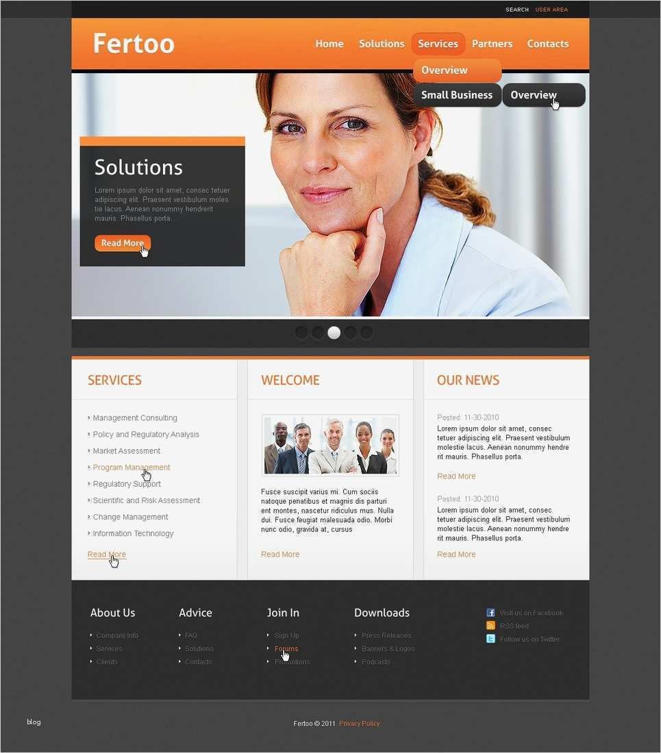 Business Homepage Vorlagen Luxus Website Vorlage Für Business Und Dienstleistungen