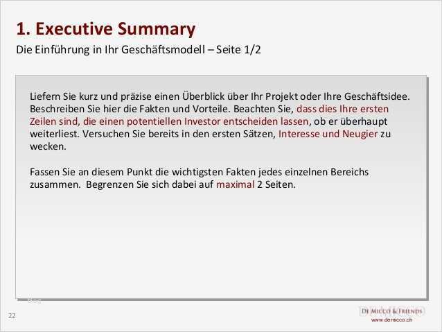 Business Plan Vorlage Deutsch Erstaunlich De Micco & Friends Kostenlose Businessplan Vorlage