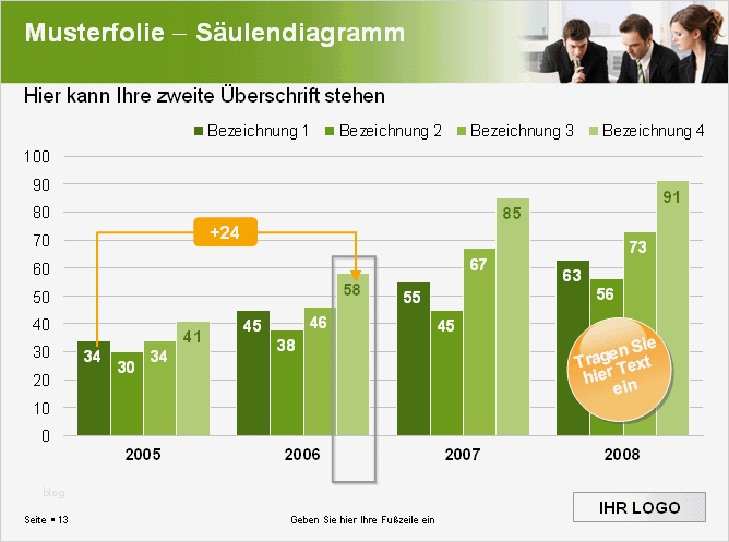 Business Präsentation Vorlage Inspiration Powerpoint Vorlage Business Team Grün sofort Download