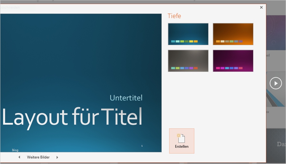 PowerPoint Präsentation Mit Design Vorlagen punkten
