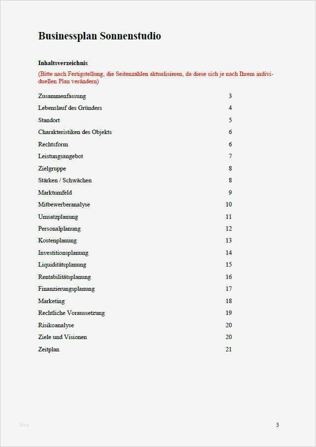 Businessplan Franchise Vorlage Beste Businessplan sonnenstudio Vorlage Zum Download