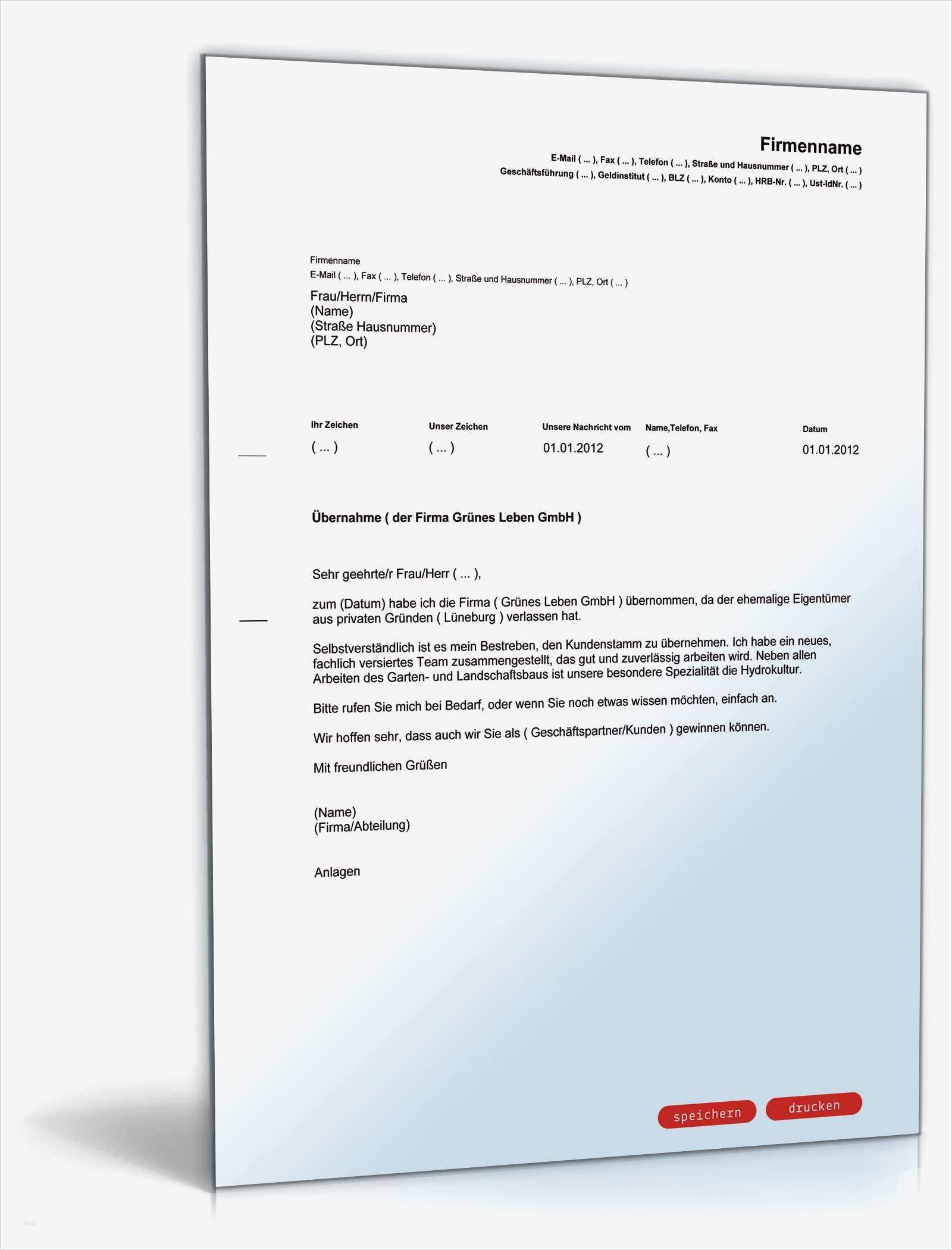 28 Elegant Businessplan Geschäftsübernahme Vorlage Modelle 2 Werbebrief einer Gartenbaufirma