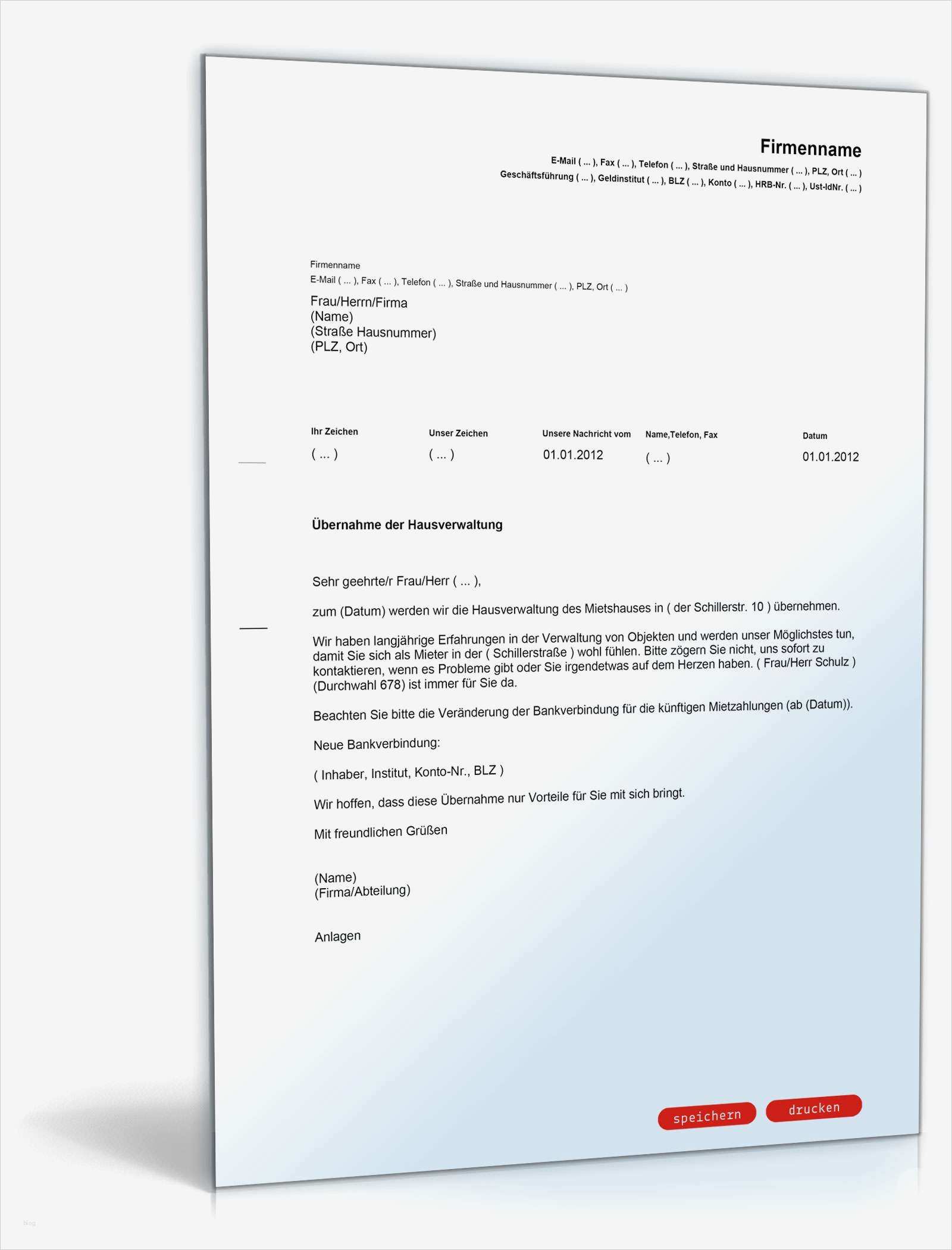 Businessplan Geschäftsübernahme Vorlage Gut Werbebrief Für Eine Hausverwaltung Muster Vorlage Zum