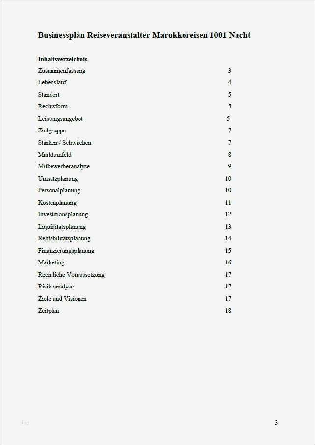 Businessplan Selbstständigkeit Vorlage Hübsch Businessplan Reiseveranstalter Muster Vorlage Zum Download