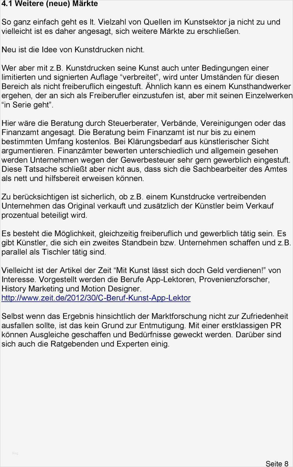 Businessplan Vorlage Doc Wunderbar Vorlage Muster Businessplan Kunst & Kreativ Art Pdf