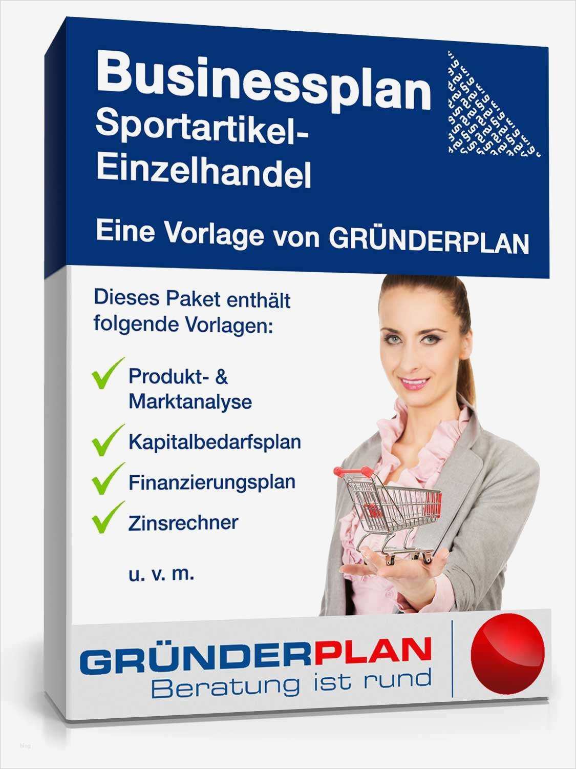 Businessplan Vorlage Einzelhandel Cool Businessplan Sportartikel Einzelhandel Von Gründerplan