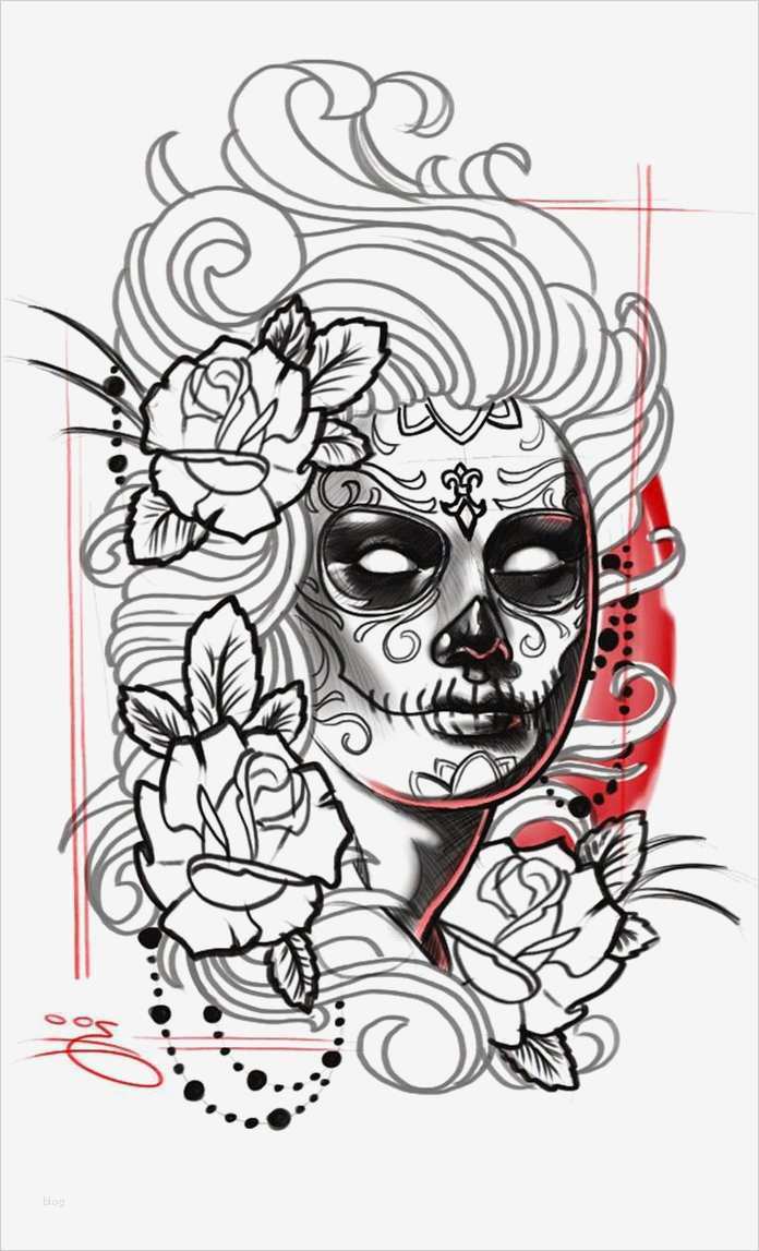 Bvb Tattoo Vorlagen Wunderbar La Catrina Tattoo Bedeutung Was Steht Hinter Dem Trend