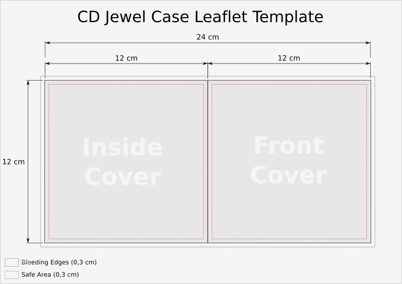 Cd Cover Vorlage Indesign Elegant Cd Templates for Jewel Case In Svg