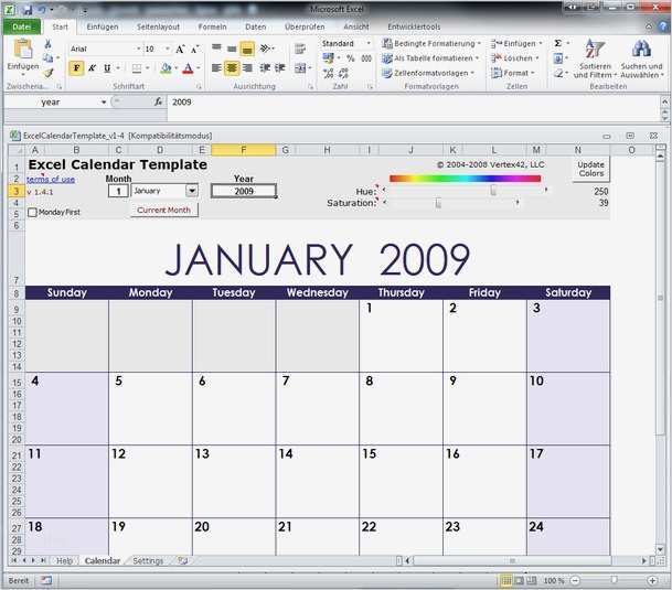 Cd Kalender Vorlage Großartig Excel Kalender Vorlage Download