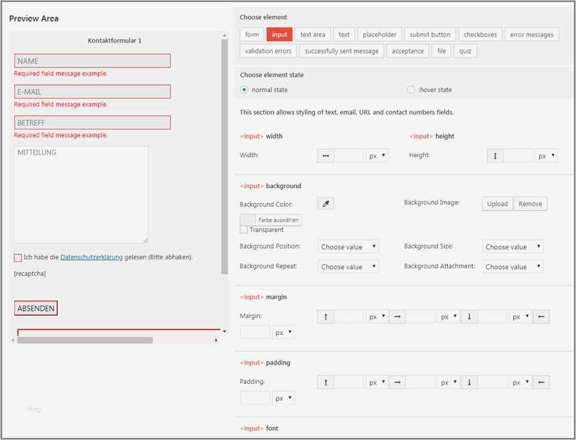 Contact form 7 Vorlagen Hübsch Kontaktformular Mit Contact form 7 10 Nützliche