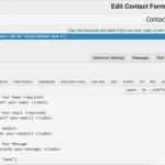 Contact form 7 Vorlagen Luxus شرح إضافة Contact form 7 لووردبريس موقع توتومينا
