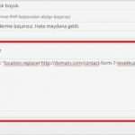 Contact form 7 Vorlagen Süß Contact form 7 Teşekkür Sayfası Eklemek