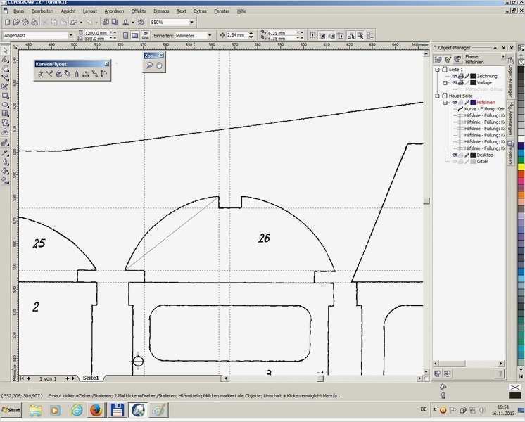 Corel Draw Broschüre Vorlage Schönste Corel Draw X5 Spanten Zeichnen