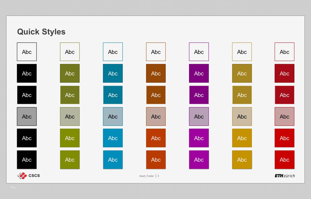 Corporate Design Vorlage Wunderbar Powerpoint Vorlage Cscs Swiss National Super Puting