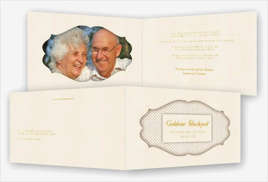 Danksagung Goldene Hochzeit Vorlage Genial Goldene Hochzeit Einladungskarte Vorlage