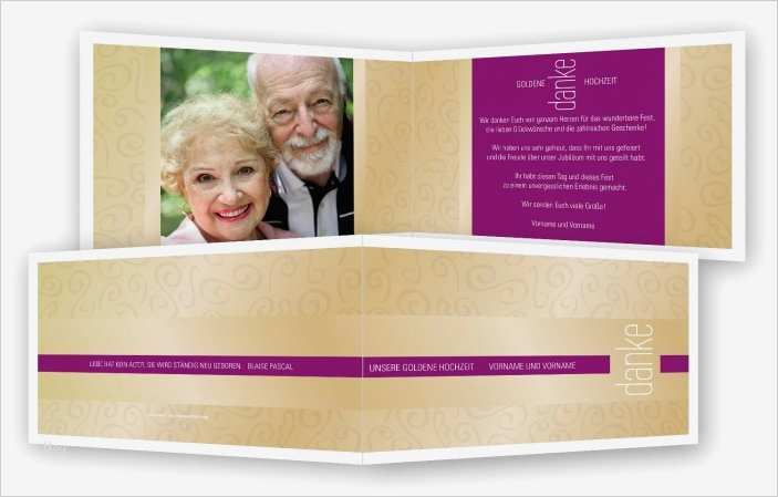 Danksagung Goldene Hochzeit Vorlage Schönste Danksagung Goldene Hochzeit