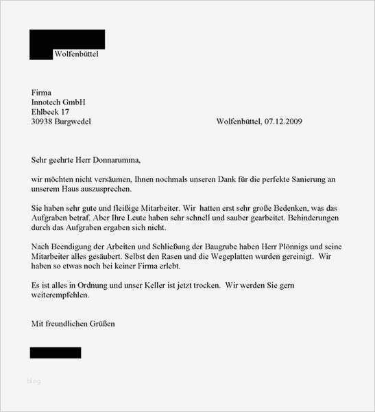 Dankschreiben An Kunden Vorlage Gut Briefe Zufriedener Innotech Kunden