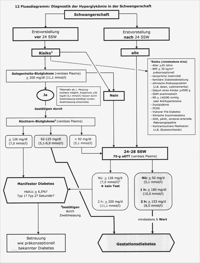 Datenschutzerklärung Arztpraxis Vorlage Schön Flußdiagramm Hyperglykämie In Der Schwangerschaft