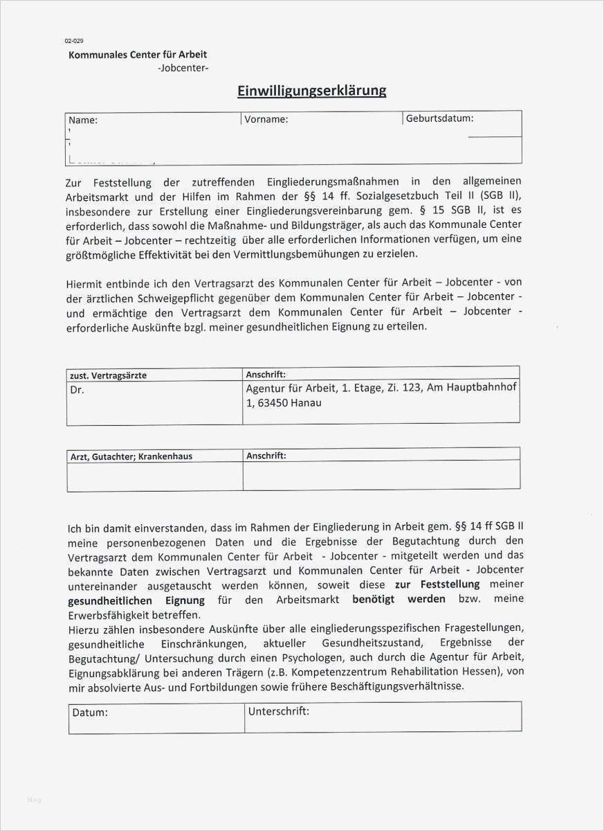 Datenschutzrechtliche Einwilligungserklärung Vorlage Süß Ärztliche Untersuchung Einwilligungserklärung