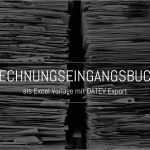 Datev Kassenbuch Vorlage Excel Erstaunlich Rechnungseingangsbuch Als Excel Vorlage Mit Datev Export