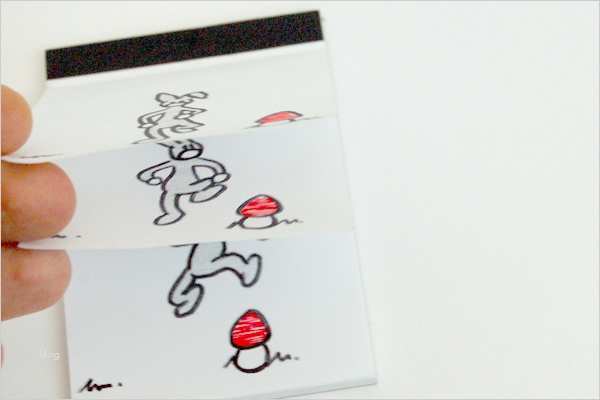 Daumenkino Basteln Vorlage Angenehm Daumenkino Basteln Kribbelbunt