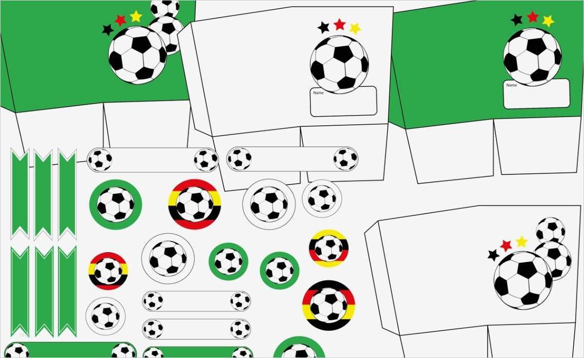 Daumenkino Selber Machen Vorlagen Elegant Fußball Deko Basteln Für Wm Und Wm